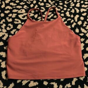 Deep orange, old navy fitness top
